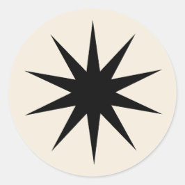 スターミニマルステッカーPoshmark売り手が供給 ラウンドシール