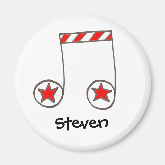 スターミュージカルメモ マグネット (正面)