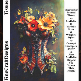 スタームパンクオータムフローラバスクDF7RFデクページ 薄葉紙