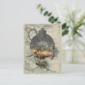 スタームパンクディリブルバルーンライド ポストカード (スタンド正面)