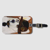 スタームパンクドイツ羊飼い ラゲッジタグ (正面横)