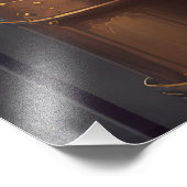 スタームパンク服のタビーキャットAI生成 フォトプリント (角)