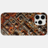 スタームパンク迷彩柄カモフラージュ Case-Mate iPhoneケース (裏面 (横))