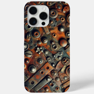 スタームパンク迷彩柄カモフラージュ iPhone 15 PRO MAXケース