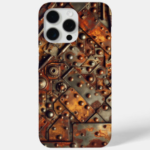 スタームパンク迷彩柄カモフラージュ iPhone 15 PRO MAXケース