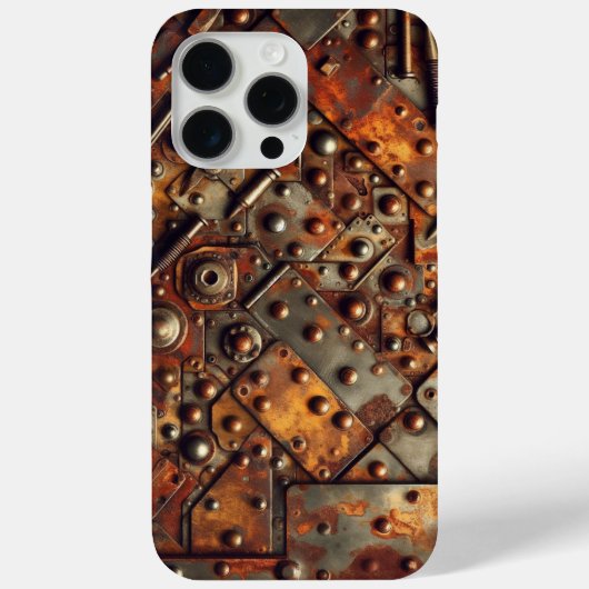 スタームパンク迷彩柄カモフラージュ Case-Mate iPhoneケース (裏面)
