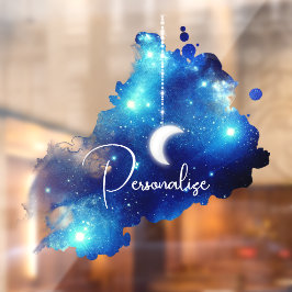 スタームーンナイトスカイ天空銀河系 ウィンドウサイン