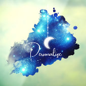 スタームーンナイトスカイ天空銀河系 ウィンドウサイン (シート3)