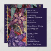 スターモダンズブライダルシャワー招待 招待状 (正面/裏面)