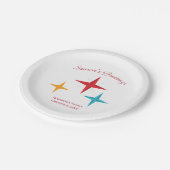 スターモダンズミッドセンチュリーモダンレトロ ペーパープレート (アングル)