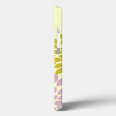 スターモダンバーストフラワーパーソナライズされたiPhoneケース Case-Mate iPhoneケース (裏面 / 左)