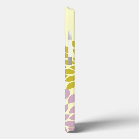 スターモダンバーストフラワーパーソナライズされたiPhoneケース Case-Mate iPhoneケース (裏面 / 左)