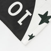 スターモダンベビーマイルストーンブランケット フリースブランケット (角)