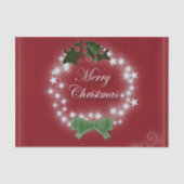 スターモダンリースミストレトーメリーのクリスマスパーティー 薄葉紙 (正面)