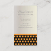 スターモダン、モノグラムの名刺 名刺 (裏面)