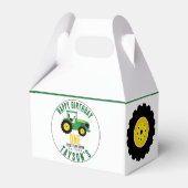スターユアトラクター1st誕生日 | ファームテーマ フェイバーボックス (正面サイド)