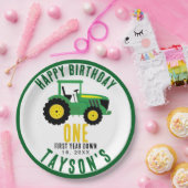 スターユアトラクター1st誕生日 | ファームテーマ ペーパープレート (パーティー)