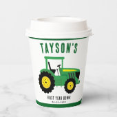 スターユアトラクター1st誕生日 | ファームテーマ 紙コップ (裏面)
