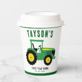 スターユアトラクター1st誕生日 | ファームテーマ 紙コップ (正面)