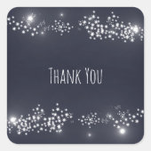スターライトありがとうステッカー スクエアシール (正面)