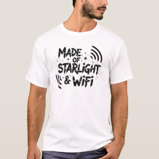 スターライトとWiFiでできている Tシャツ