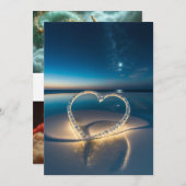 スターライトのキス：クリスタルスター結婚リーの夜 招待状 (正面/裏面)