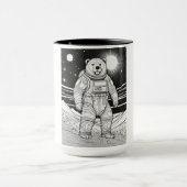 「スターライトの旅:宇宙飛行士の骨董品」について マグカップ (中央)