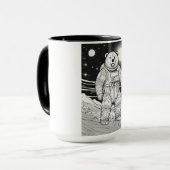 「スターライトの旅:宇宙飛行士の骨董品」について マグカップ (正面左)