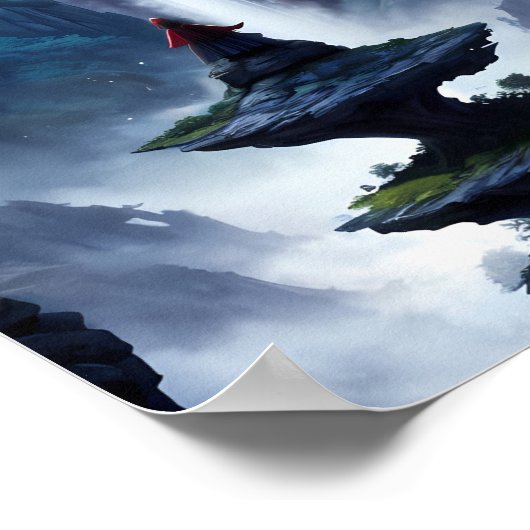 スターライトウォーターフォールリトリート ポスター (角)