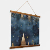 スターライトエバーグリーンドリームズボタニカル 吊り下げ型タペストリー (傾斜あり)