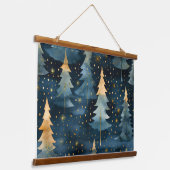 スターライトエバーグリーンドリームズボタニカル 吊り下げ型タペストリー (傾斜あり)