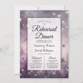 スターライトエンチャントイン開花リハーサルディナー 招待状 (正面)