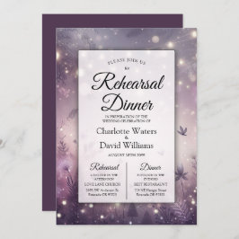 スターライトエンチャントイン開花リハーサルディナー 招待状