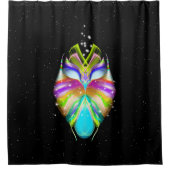 スターライトオウズク シャワーカーテン (正面)