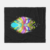 スターライトオウズク フリースブランケット (正面(横))