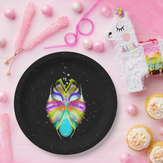 スターライトオウズク ペーパープレート (パーティー)