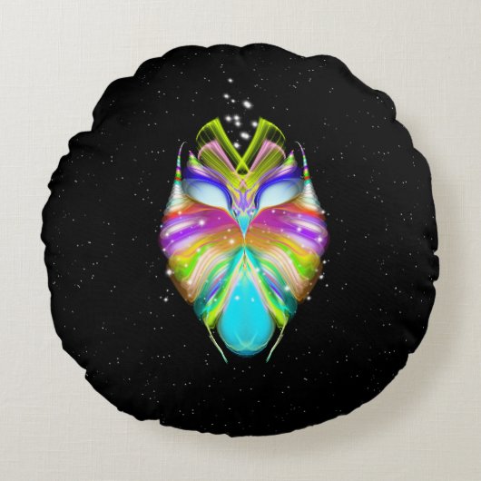 スターライトオウズク ラウンドクッション (正面)