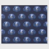 スターライトグローブクリスマスラッピング紙 ラッピングペーパー (フラット)