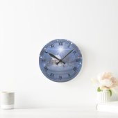 スターライトグローブ時計 ラウンド壁時計 (ホーム)