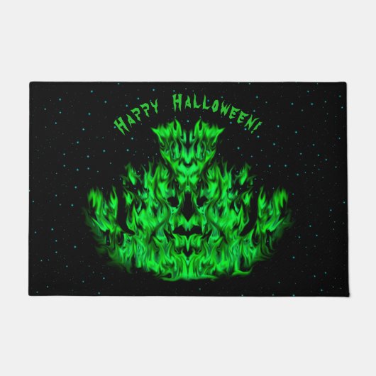 スターライトスカイの炎の怪物 ドアマット (正面)