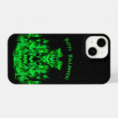 スターライトスカイの炎の怪物 iPhoneケース (裏面横)