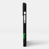 スターライトスカイの炎の怪物 iPhoneケース (左側面)