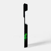 スターライトスカイの炎の怪物 iPhoneケース (左側面)