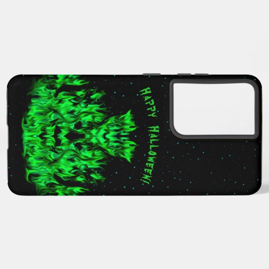 スターライトスカイの炎の怪物 SAMSUNG GALAXYケース (裏面横)