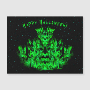 スターライトスカイの緑の炎の怪物