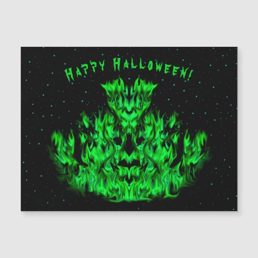 スターライトスカイの緑の炎の怪物 (正面)