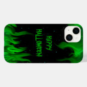 スターライトスカイの緑の炎 Case-Mate iPhoneケース (裏面 (横))