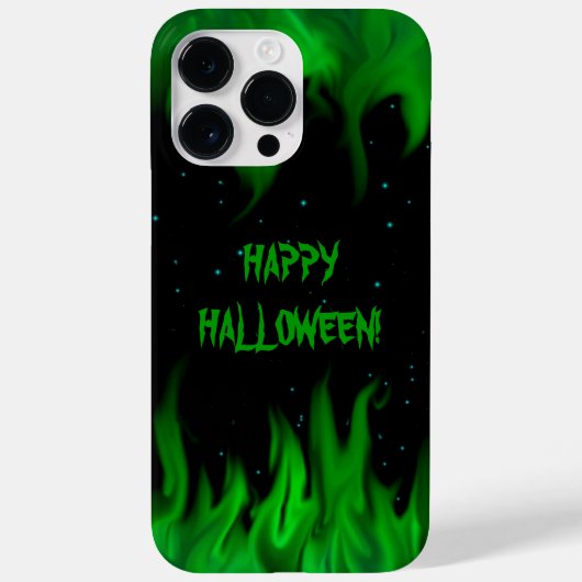 スターライトスカイの緑の炎 Case-Mate iPhoneケース (裏面)