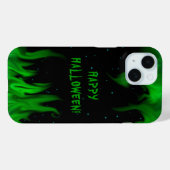 スターライトスカイの緑の炎 Case-Mate iPhoneケース (裏面 (横))