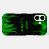 スターライトスカイの緑の炎 Case-Mate iPhoneケース (裏面 (横))